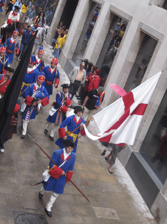 Barcelona – Catalonia National Day – If You Can’t Beat Em, Join&nbsp;Em
