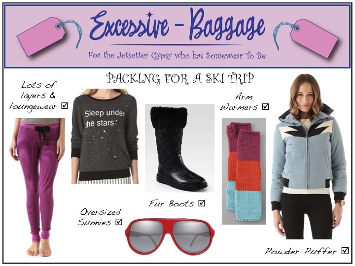 Excessive Baggage – Keeping It Chic On The Slopes