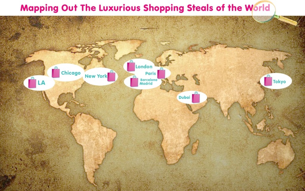 Mapping Out The Luxurious Shopping Steals Of The&nbsp;World