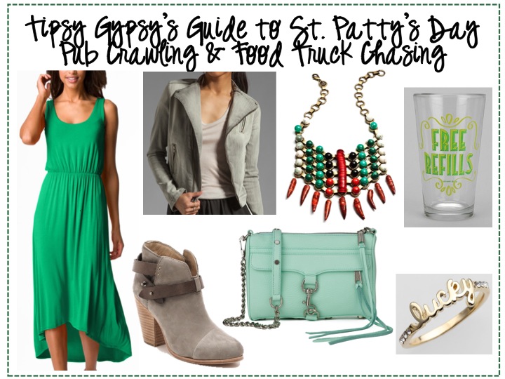 Excessive Baggage – St. Patty’s  Day Fashion – Drinking Shoes&nbsp;Included